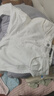 森馬（Semir）森柔牛仔牛仔褲女涼感闊腿褲25夏顯腿長(zhǎng)褲子109325124006 曬單實(shí)拍圖