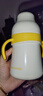 皇寵好吸保溫杯寶寶水杯4個(gè)月吸管學(xué)飲保溫奶瓶300ml+鴨嘴+重力球 曬單實(shí)拍圖