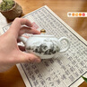 紀詩哲高端羊脂玉茶具整套套裝泡茶壺茶杯德化白瓷辦公室喬遷生日禮物盒 【玉瓷山水】茶道-禮盒裝 15頭 曬單實拍圖