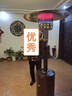 邁震（順豐包郵）傘型燃氣取暖器家用液化氣取暖爐商用煤氣天然氣戶外烤火爐 金花色【液化氣】帶桶罩 +防滑輪 曬單實拍圖