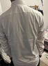 杉杉【三防】免燙抗皺長袖商務(wù)襯衫男士工裝正裝職業(yè)上衣服 白色 42  曬單實拍圖