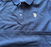 U.S. POLO ASSN.短袖POLO衫男士保羅商務(wù)休閑翻領(lǐng)男裝上衣T恤父短袖男夏季藏青2XL 曬單實(shí)拍圖