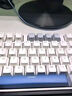 DURGOD 杜伽K620W/k610W三模機(jī)械鍵盤無線藍(lán)牙熱插拔平板MAC雙系統(tǒng)游戲辦公鍵盤 無光-回聲（霧藍(lán)87鍵）無光 定制茶軸 曬單實(shí)拍圖