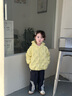 巴拉巴拉童裝寶寶羽絨服男童女童連帽外套2025冬裝新款小熊上衣萌 檸檬黃30305-白鴨絨 110 （充絨量39g） 曬單實(shí)拍圖