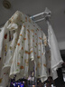【全網(wǎng)熱銷】嬰兒連體衣薄款長袖空調(diào)服寶寶純棉居家睡衣哈衣 5250#蘋果熊 66cm 曬單實(shí)拍圖