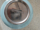 美廚（maxcook）316不銹鋼碗 湯碗雙層隔熱 飯碗餐具面碗13cm 天空籃MCWA6407 曬單實拍圖