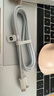 小米 原裝Type-C數(shù)據(jù)線150cm 5A充電線白色 適配USB-C接口手機筆記本/平板電腦游戲機xiaomi紅米redmi 曬單實拍圖