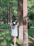 皓娥吊帶背心女夏季無袖溫柔韓系氣質(zhì)褶皺無袖綁帶露肩外穿寬松上衣 【薄荷藍】M 曬單實拍圖