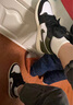 耐克（NIKE）AJ1 GS 女鞋復(fù)古低幫休閑板鞋女夏季透氣百搭運(yùn) 553560-092 38 曬單實(shí)拍圖