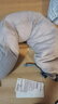 無印良品（MUJI） 舒適頸部靠枕 旅行u型枕頸枕飛機(jī)護(hù)頸椎旅行枕 助睡眠護(hù)頸枕脖枕 米色 寬16*長64cm 曬單實(shí)拍圖