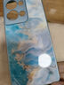 品托（Pintop）opporeno9手機(jī)殼reno9pro玻璃新款保護(hù)套簡約散熱輕薄全包直邊防摔硬殼高級(jí)創(chuàng)意男女款 OPPOReno9Pro+【遠(yuǎn)峰藍(lán)-水墨鎏金】 冰晶玻璃殼 曬單實(shí)拍圖