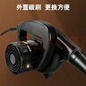 得力（deli）鼓風(fēng)機電吹風(fēng)機電腦除塵器小型吹灰機大功率吹吸兩用鼓風(fēng)機 吹吸兩用（黑色）DL661400 曬單實拍圖