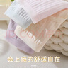FitonTon5條裝內(nèi)褲女純棉襠女士內(nèi)褲抑菌中腰少女天氣云朵系列L 曬單實拍圖