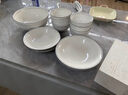 聲希碗盤(pán)餐具輕奢碗筷碗碟碗具餐具套裝家用碗盤(pán)組合高檔喬遷送禮 8人食配湯碗 36件套 【禮盒包裝 破損包賠】配置見(jiàn)圖2 曬單實(shí)拍圖