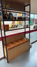 沐意 貨架展示架化妝品展示柜現(xiàn)代簡約精品展柜陳列柜超市置物架 黑架+金絲木紋色【層高可調(diào)節(jié)】 120長*30寬*213高 曬單實拍圖