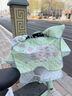 帕提拉擋風(fēng)被夏季電動(dòng)車(chē)一體防曬罩坐墊電車(chē)通用新款雙面防水遮陽(yáng)新隔熱 可愛(ài)小熊[隔熱防曬]帶兜+掛脖繩 曬單實(shí)拍圖