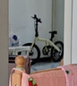 莫曼頓（momentum）iThink Expressway Disc LTD 2城市便攜休閑7速20寸折疊自行車 素米白 20×13 適合身高155-180cm 曬單實(shí)拍圖