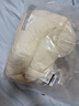 獨束大碼女裝立領弧形門襟羽絨服冬裝新款微寬松正肩白鴨絨外套女 米杏色 L (尺碼：2) 曬單實拍圖