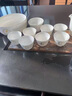 豹霖德化羊脂玉茶具功夫套裝中式輕奢茶盞茶杯辦公室白瓷茶壺蓋碗套組 10頭羊脂玉-蓋碗-中式窗花 無規(guī)格 曬單實拍圖