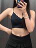草本初色孫怡同款內(nèi)衣女夏薄款涼感文胸罩聚攏小胸細(xì)肩帶 夢(mèng)境黑 【草本初色孫怡同款】 L 【91-110斤】 曬單實(shí)拍圖