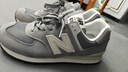 NEW BALANCE NB574官方男鞋女鞋情侶鞋夏季透氣網(wǎng)鞋拼接復(fù)古潮流休閑運動鞋 灰色 U574UL2 43 腳長27.5 曬單實拍圖