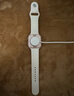 Apple/蘋果 Watch Series 10 智能手表GPS款42毫米玫瑰金色鋁金屬表殼淡桃粉色運(yùn)動型表帶S/M MX1R3CH/B 曬單實(shí)拍圖