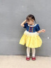 G.DUCKKIDS童裝白雪公主裙女童連衣裙夏季新款兒童裙子女小童夏裝生日禮服裙 藍(lán)色 110 建議100-110cm4-5歲cm 曬單實(shí)拍圖