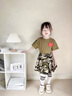 G.DUCKKIDS小黃鴨童裝兒童迷彩服套裝男童運(yùn)動(dòng)服夏季中小學(xué)生軍訓(xùn)服兩件套女 女童裙褲-套裝 100 尺碼2~3歲【90-100cm】cm 曬單實(shí)拍圖