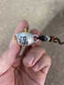 S999把把壺汽車(chē)鑰匙扣掛件足銀麻將把把胡茶壺鏈掛飾項鏈吊墜 s999銀（把把胡）鑰匙扣 曬單實(shí)拍圖