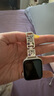 炫戴（XUANDAI）適用iwatch s10表帶彩鉆狗狗蘋(píng)果手表s9手鐲s8/s7/s6金屬apple watch se表帶小眾高級女款腕帶 星光【寬版】小狗彩鉆·手鐲式表帶 38/40/41/42 曬單實(shí)拍圖