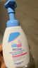 施巴（sebamed）兒童凈顏潔膚泡沫溫和清潔洗面奶保濕舒緩沐浴露400ml 德國進口 曬單實拍圖