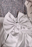 衣諾坊兒童禮服女童長(zhǎng)裙演出服主持人表演舞蹈裙 灰色：緞擺長(zhǎng)裙 170cm 曬單實(shí)拍圖