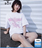 BOY LONDON【暗夜星辰】 秋季情侶款短袖燙鉆粉色老鷹T恤 N01003 白色 M 曬單實拍圖