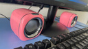 紐曼 Newmine BT55音響 電腦音箱有線迷你小型USB多媒體筆記本電腦桌面家用臺式機低音炮 櫻花粉 曬單實拍圖