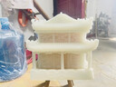 玉石骨灰盒高檔宮殿漢白玉壽盒棺材龍鳳殯葬用品 九五至尊白 骨灰盒 曬單實(shí)拍圖