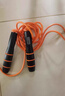 恒康佳業(yè)中考專(zhuān)用跳繩學(xué)生考試鋼絲繩初中生體育競速計數跳繩 橙色空心繩不計數款+備用繩（棉芯繩請聯(lián)系客服備注） 曬單實(shí)拍圖