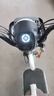 愛瑪電動自行車歡樂豆48V16plusAh鉛酸電池長續(xù)航70km新國標長續(xù)航輕騎踏板 源彩木樨草綠 曬單實拍圖