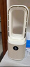 KIMPILIVE【全屋循環(huán)冷風(fēng)】空調(diào)扇風(fēng)扇無(wú)葉桌面電風(fēng)扇小型制冷家用靜音臥室臺(tái)式宿舍辦公室直流變頻循環(huán)扇 【冰白】9檔靜音冷風(fēng) 曬單實(shí)拍圖