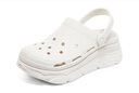 斯凱奇（Skechers）洞洞鞋女士夏季涼拖鞋泡泡鞋透氣厚底增高外穿沙灘鞋踩屎感 曬單實(shí)拍圖