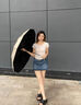 戶外傘小米su7適用全自動(dòng)雨傘女太陽(yáng)防曬防紫外線遮陽(yáng)男士反向折疊黑膠 【自動(dòng)款】-梧桐米抗暴風(fēng)雨+8 曬單實(shí)拍圖