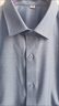 皮爾卡丹（pierre cardin）含羊毛襯衫男士休閑長(zhǎng)袖免燙襯衣中青年商務(wù)修身百搭寸衣新款潮男 3036藍(lán)色 S 38/165 建議90-110斤 曬單實(shí)拍圖