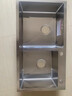 華帝（VATTI）水槽單槽廚房洗菜盆一體盆 洗碗大單槽水池盆304不銹鋼水槽臺下盤 《雙槽》82*45雙槽+抽拉龍頭 曬單實拍圖