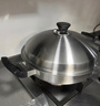 拉菲尼詩  LAFINIS316正品皇后鍋官方拉菲尼詩安利304不銹鋼無涂層炒鍋無水皇后金鍋 316七層鋼平底帶蒸籠 1寸 曬單實(shí)拍圖