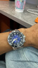 天梭（TISSOT）【七夕節(jié)禮物】海星1000系列石英男表運動潛水腕表瑞士手表送男友 漸變藍盤鋼帶T120.417.11.041.01 曬單實拍圖