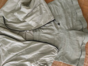 森馬（Semir）休閑褲女簡(jiǎn)約小心機(jī)直筒褲ins潮夏季小個(gè)子翻邊短褲101324125005 曬單實(shí)拍圖