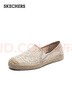 斯凱奇（Skechers）女鞋夏季漁夫鞋單鞋新中式蕾絲平底鞋淺口一腳蹬通勤鞋113025 曬單實拍圖