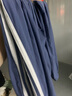 品牌冰絲運(yùn)動(dòng)褲男女同款速干透氣九分休閑束腳褲三條杠長(zhǎng)褲情侶款 藍(lán)色 2XL 140-155斤 曬單實(shí)拍圖