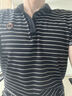 花花公子（PLAYBOY）短袖T恤男士夏季翻領(lǐng)POLO打底衫修身休閑半袖潮牌條紋衣服 曬單實拍圖