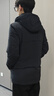 羅蒙（ROMON）鵝絨羽絨服男士中長款可拆連帽冬季加厚保暖外套23779蝦青185 曬單實(shí)拍圖