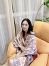CHANEELR & KARITH官網(wǎng)圍巾女披肩保暖加厚外搭空調(diào)房圍脖女輕奢生日禮物送老婆女友 輕奢品牌時尚百搭ck風(fēng)【青鳥藍】 曬單實拍圖